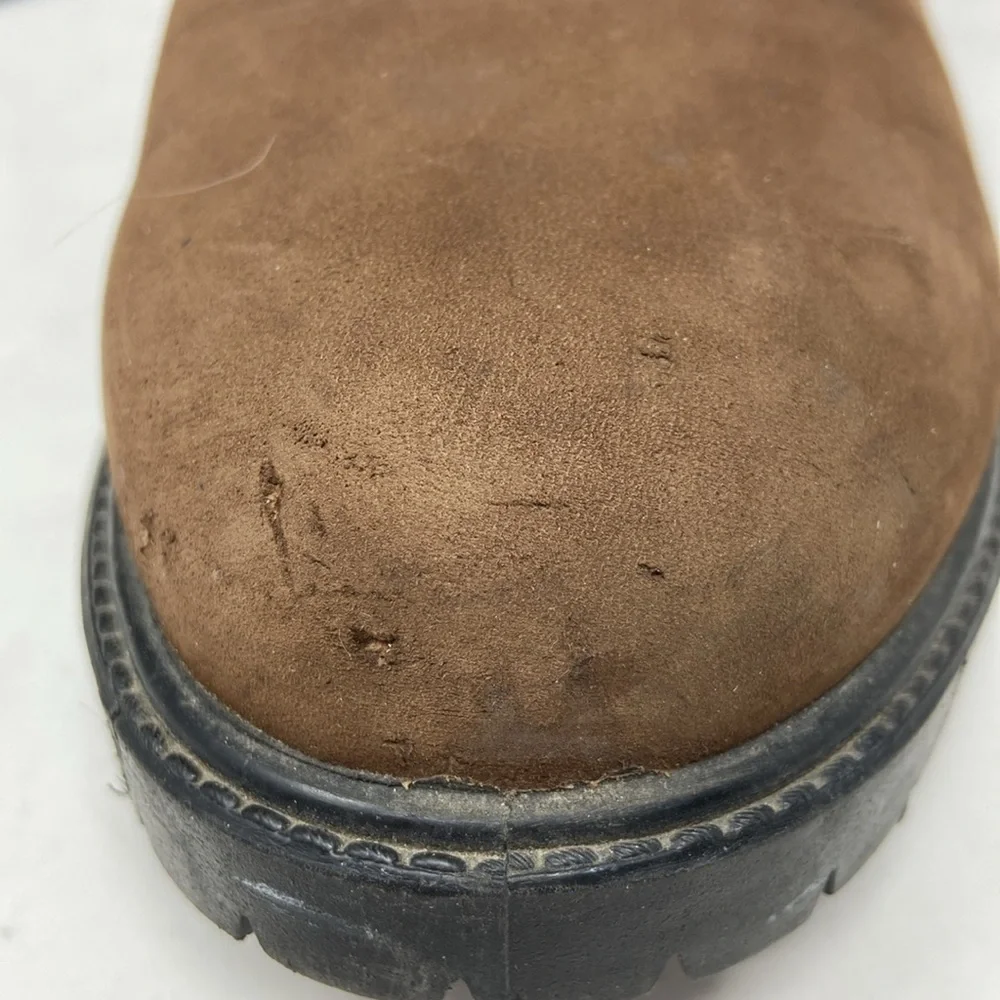 Rocky Men's RB 725 Brown Leather Mesh Thinsulate Army Combat Boots Size 10 MW